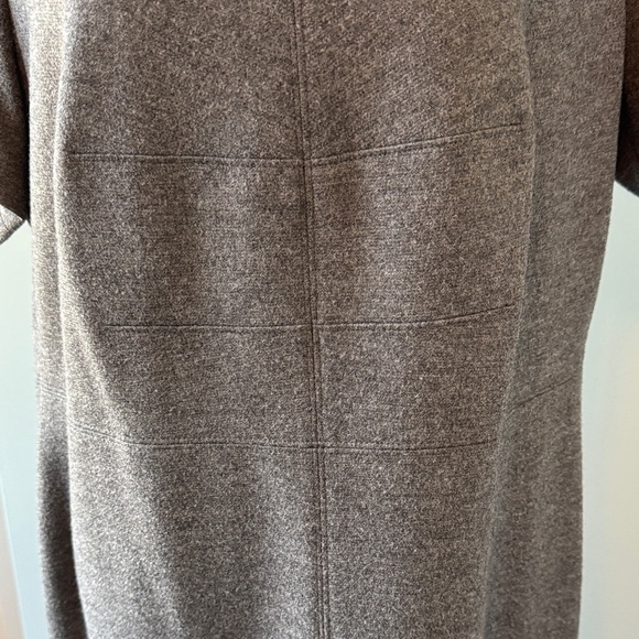 Escada Charcoal Gray Midi Dress size 46 (16 US) - Picture 6 of 14